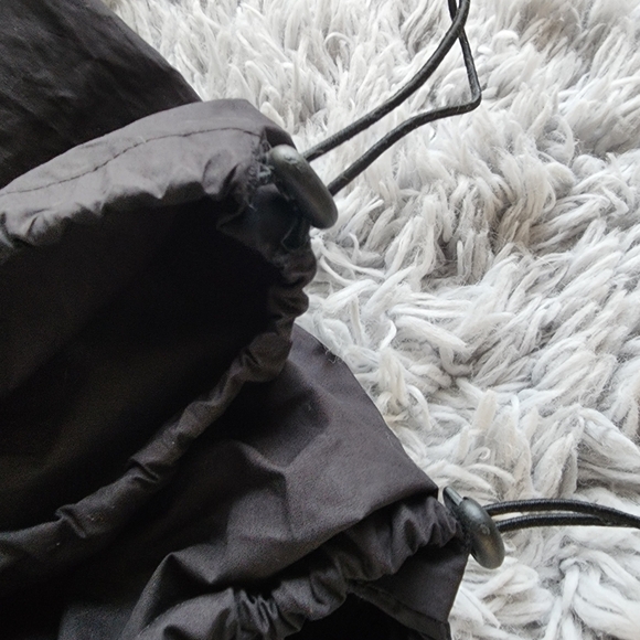 Stylewe Parachute Pants Black Drawstring Leg Waist Pockets S Medium Baggy Box1 - Picture 8 of 13